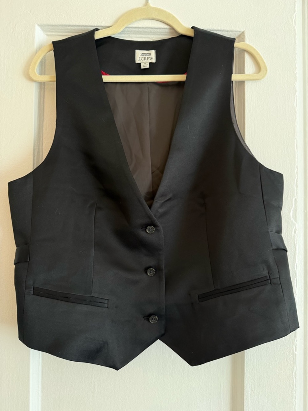 Christopher John Rogers X J.Crew Satin Vest NWOT